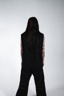 Tribal logo oversized sleeveless